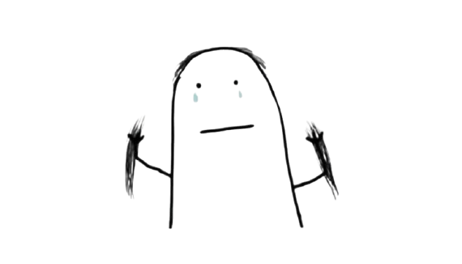 Sad person